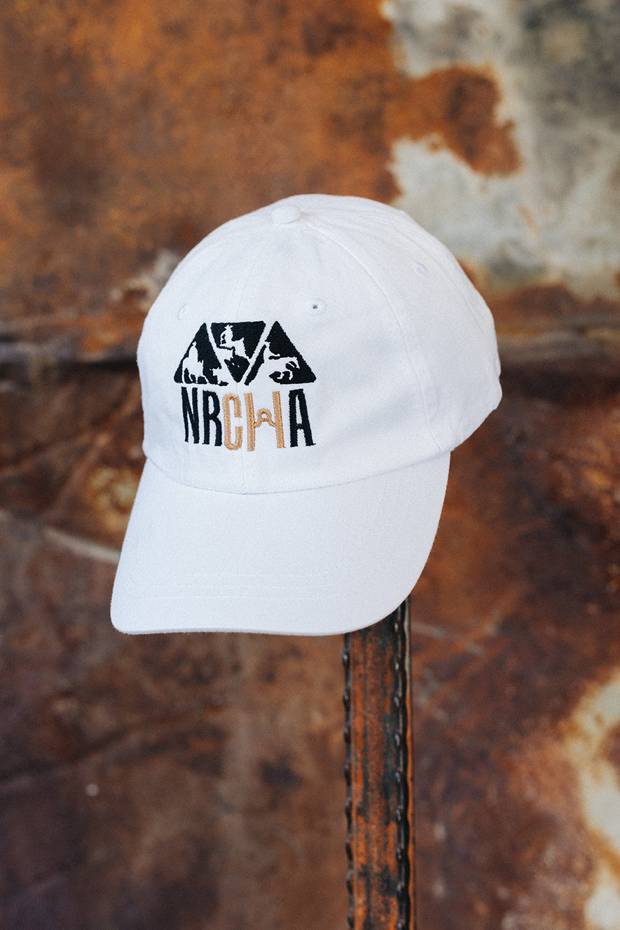 Women's NRCHA Logo White Soft Hat