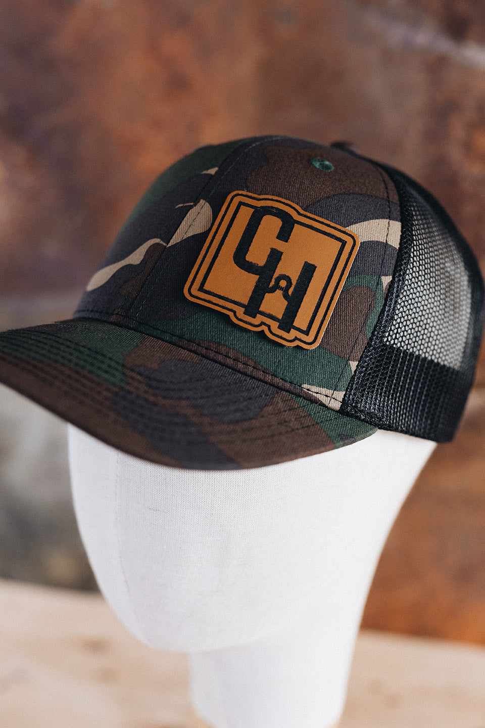 NRCHA "CH" Patch Logo Camo Hat