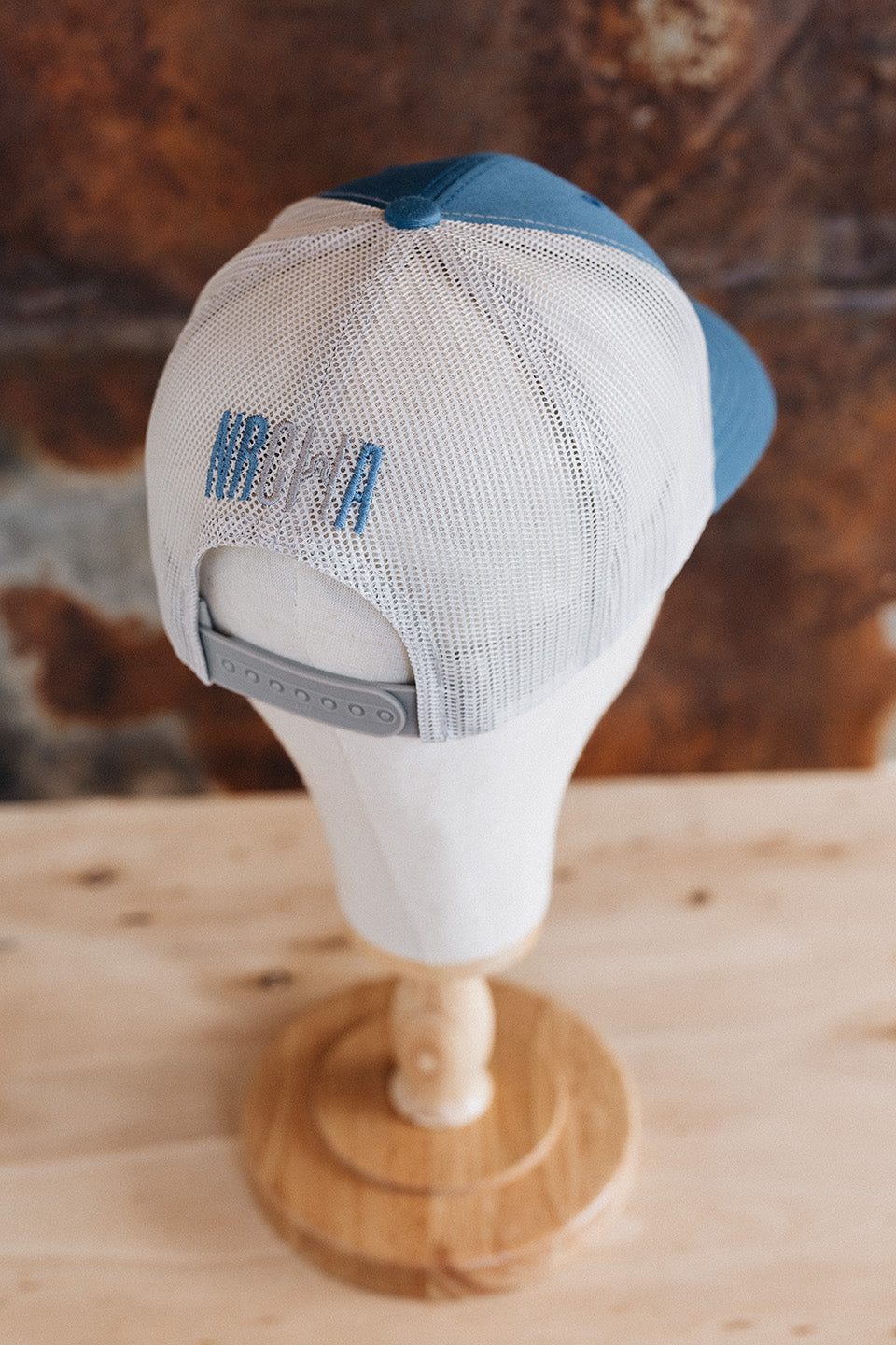 NRCHA Logo Slate Blue and Taupe Hat