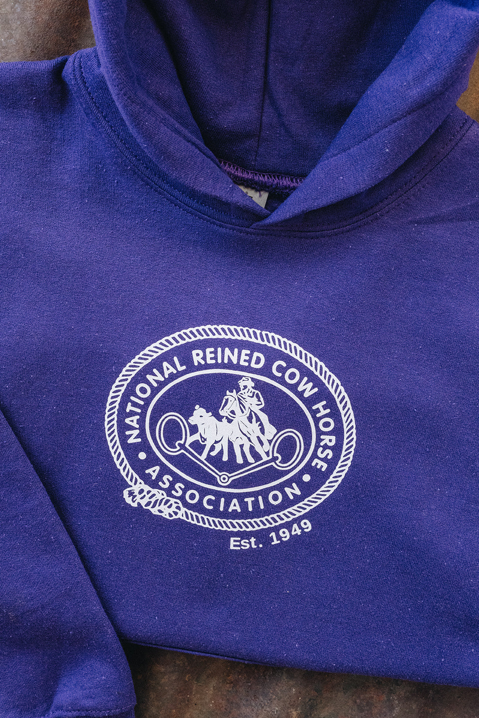 NRCHA Retro Logo Youth Hoodie (3 Colors)